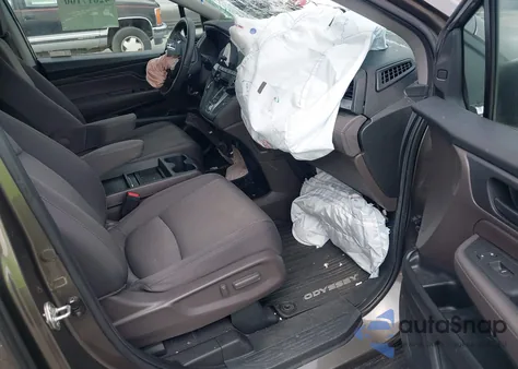 2019 Honda Odyssey Ex z USA, uszkodzony, nr VIN 5FNRL6H51KB117415